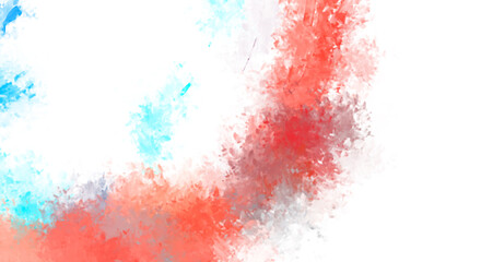 Brushed Painted Abstract Background. Brush stroked painting. Artistic vibrant and colorful wallpaper.