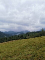 landscape with clouds