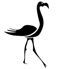 Naklejka premium Flamingo Flamingos