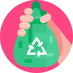 Cleaning Icon. Vector Illustration.