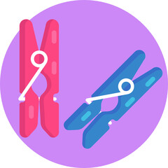 Cleaning Icon. Vector Illustration.