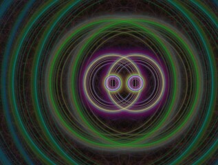 Imaginatory fractal background generated Image