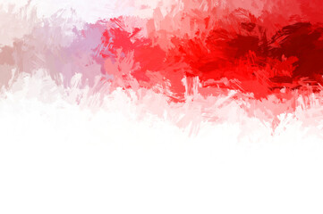 Painted composition with vibrant brush strokes. Textured colorful painting. Paint brushed wallpaper.