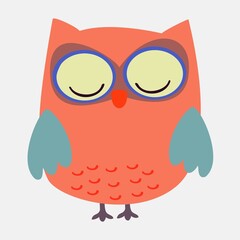 cute owl cartoon