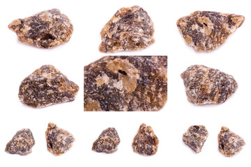 Collection of stone mineral Labrador