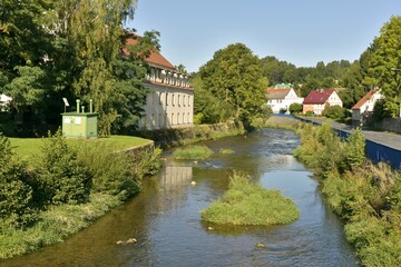 Fototapeta na wymiar Lądek Zdrój, miejscowość uzdrowiskowa na Dolnym Śląsku