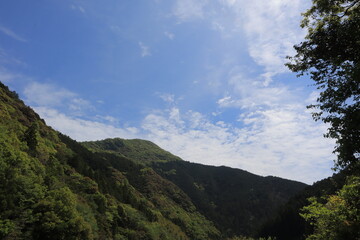 渓谷の美しい風景