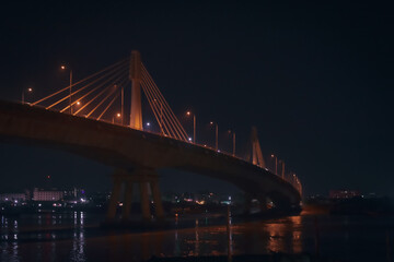 bridge at night