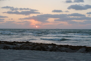 Sunset in Miami, Florida