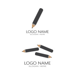 Pencil Logo Template vector symbol design