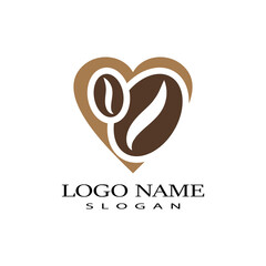 Coffee cup Logo Template vector icon design