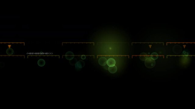 スキャンをするイメージの背景動画（4K)