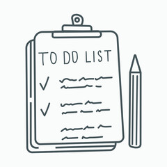 clipboard with checklist
