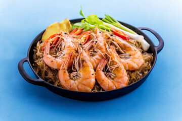 Baked Shrimp with Glass Noodles