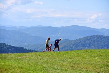 Muszyna Beskid Sądecki widok z okolicy Bacówki pod Wierchomlą © Albin Marciniak