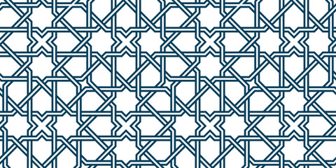 Geometric Islamic Seamless Pattern