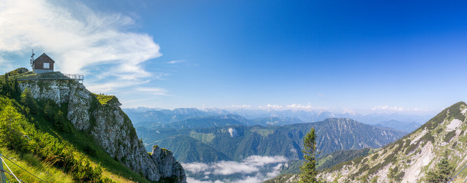 Bergpanorama am Hochkar - G&ouml;stlinger Alpen in Nieder&ouml;sterreich