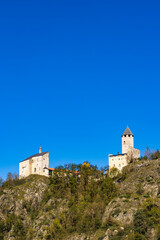 Obraz premium Sprechenstein Castle, South Tyrol, Italy