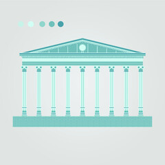 Obraz premium Temple of Artemis