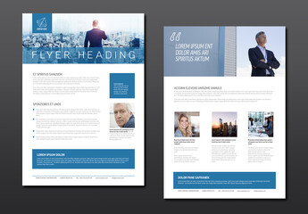 Modern Business Corporate Brochure Flyer Design Template
