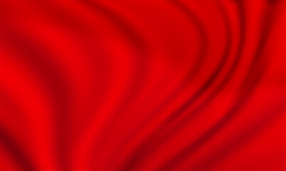 Texture blurred red gradient curve style of abstract luxury fabric