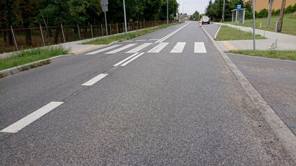 Obraz premium Przejście dla pieszych.