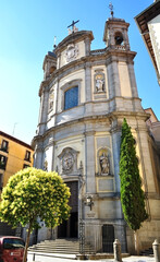 Fototapeta na wymiar Basilica Pontificia De Sun Miguel in Madrid, Spain