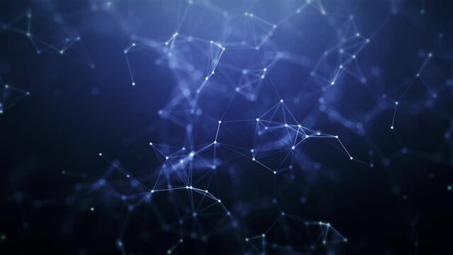 black network data simple background loop