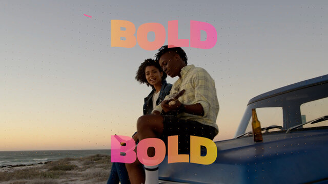 Swirly Wavy Bold Text Titles