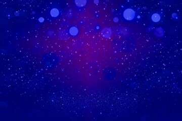 Obraz premium wonderful brilliant glitter lights defocused bokeh abstract background with sparks fly, festival mockup texture with blank space for your content