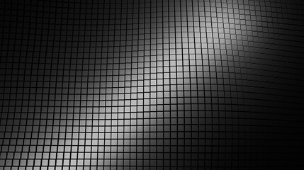 Particle silver Background from squares. 3d rendering, 3d illustration.