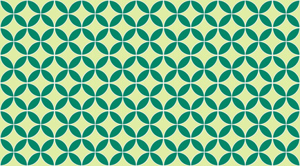 Seed of Life Seamless Vector Texture. Sacred Geometry