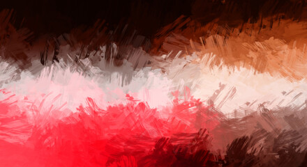 Modern art. Brushed Painted Abstract Background. Brush stroked painting. Strokes of paint. 2D Illustration.