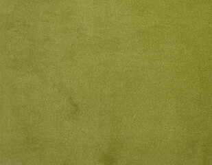 Full frame leaf green velvet textured background with copy space