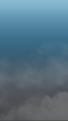 dark cloudy blue and grey sky background on a vertical frame