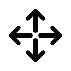 arrow icon. directions and for the web