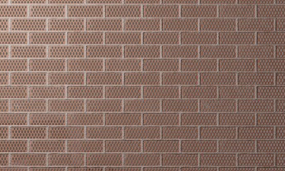 Fototapeta premium orange brick texture background, Wall and floor pattern
