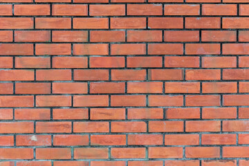 Old red brick wall texture. Home or office design backdrop. Old brick wall surface. abstract old brown brick wall texture background