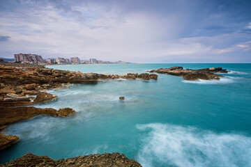 beach and sea