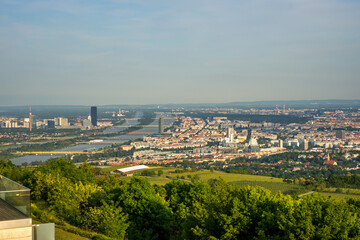 Blick vom Kahlenberg, Wien, Österreich 