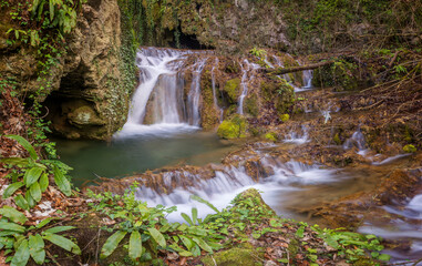 Slivodolsko padalo waterfall. Highest waterfall in the Rhodope mountain.