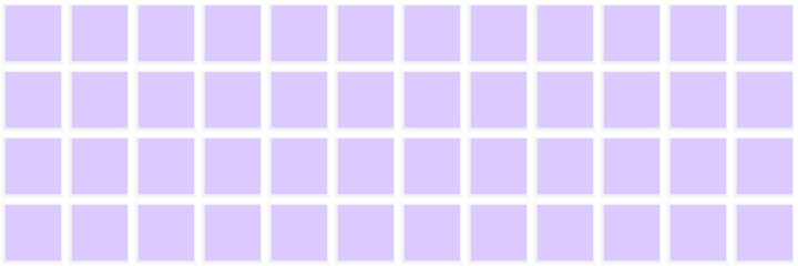 Purple squares background. Mosaic tiles. Seamless vector illustration.