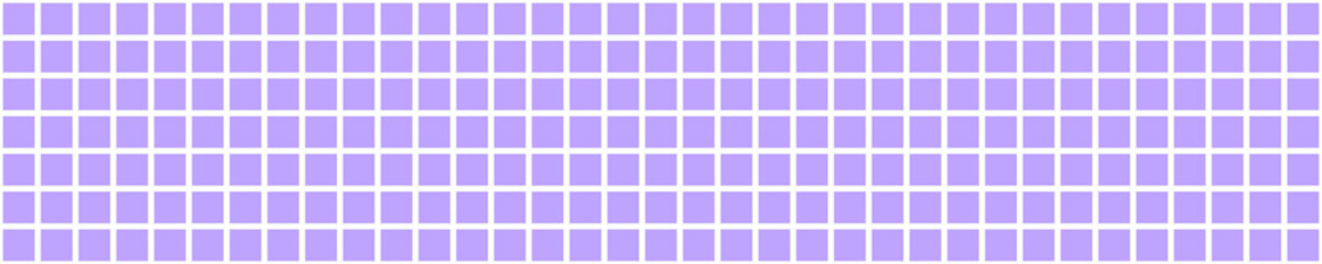 Purple squares background. Mosaic tiles. Seamless vector illustration.