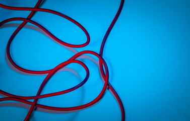 Red Power Cable