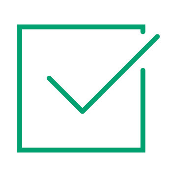 Checked icon illustration design
