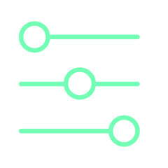 Controls icon illustration design