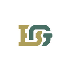 BG Letter Concept Logo Design