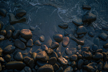 Black Rock Beach Texture