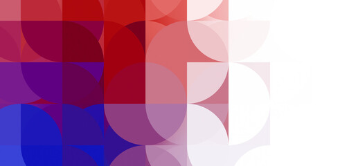 Layers of circular shapes creating a colorful and vibrant design. Digital illustration of circles layout. Futuristic design template.