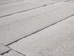 Obraz premium Dachpappe auf einem Dach